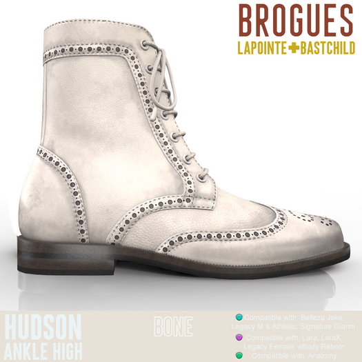 Wingtip - Hudson - BROGUES BONE
