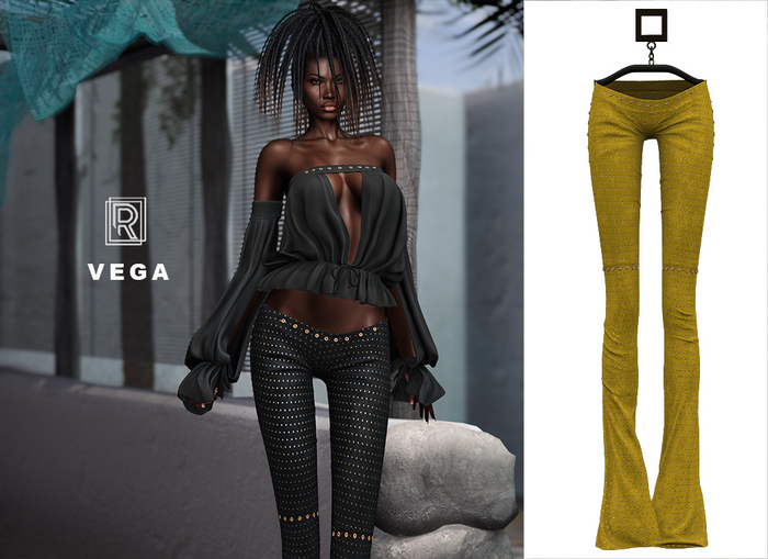 RAPTURE-Pants Vega-Lemon