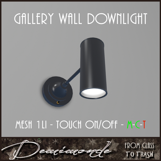 [CYN] Small Gallery Wall Downlights
