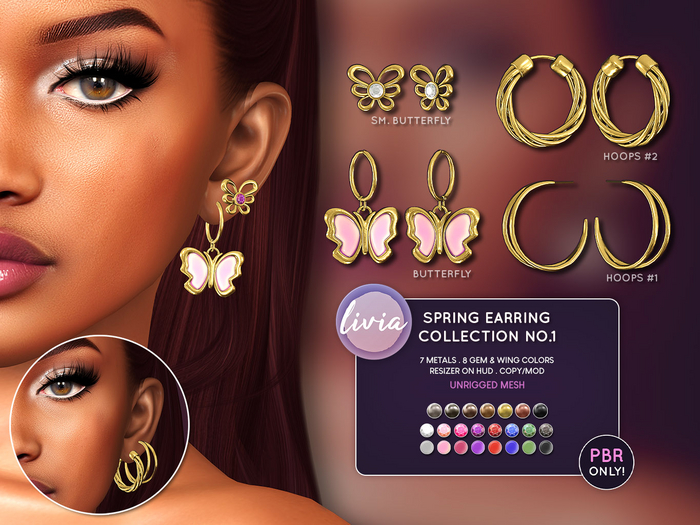 LIVIA Spring Earring Collection No.1