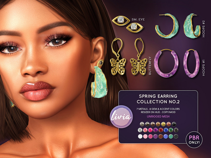 LIVIA Spring Earring Collection No.2