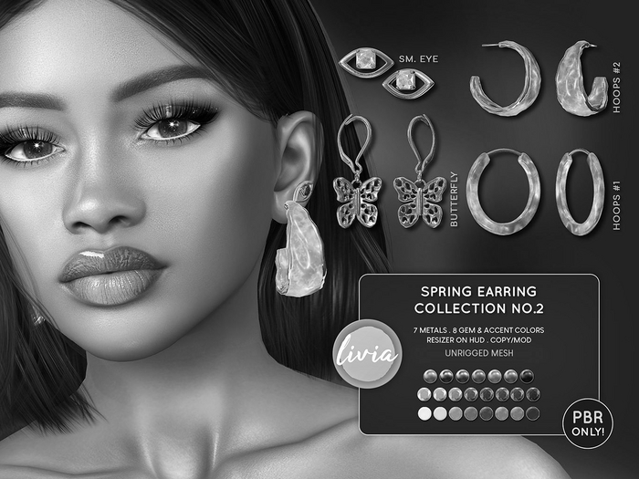 LIVIA Spring Earring Collection No.2 DEMO