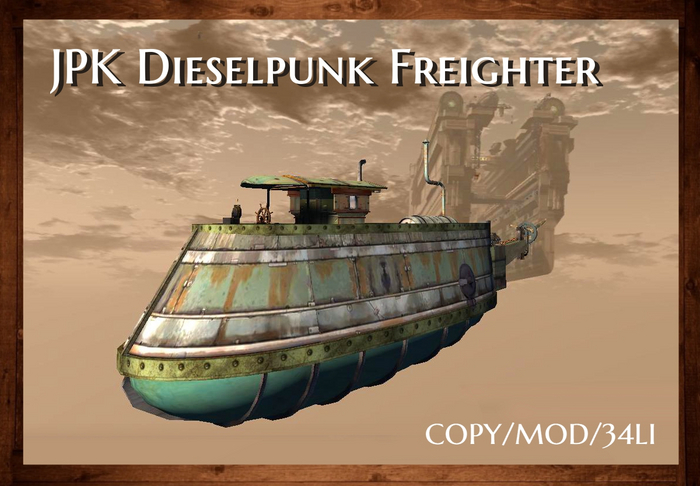 **JPK Dieselpunk Freighter BOX
