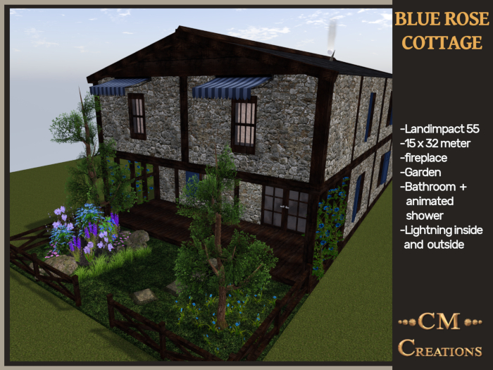 *CM* Blue Rose Cottage