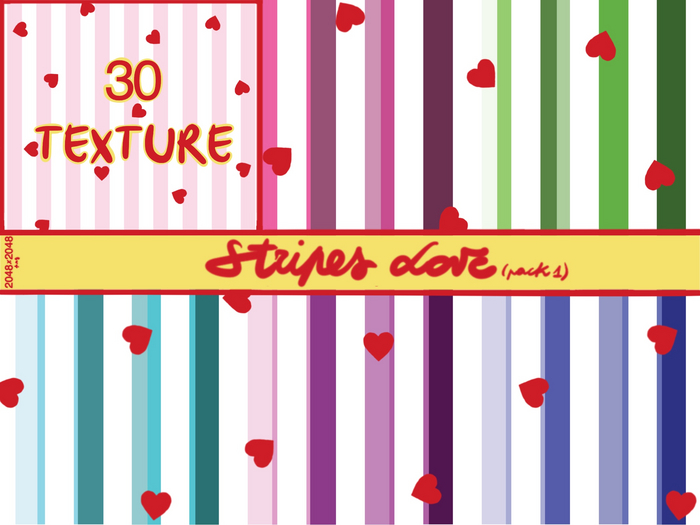 Stripes Love (pack1)