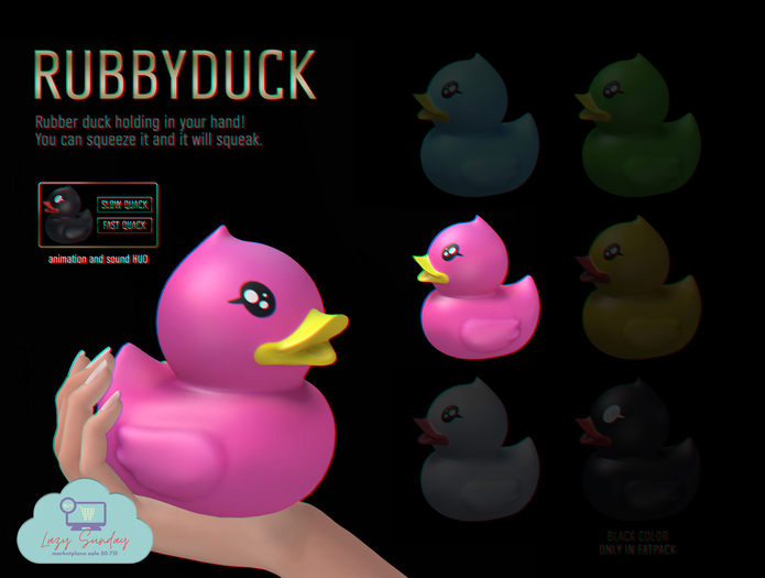 ~MR~RubbyDuck~Pink