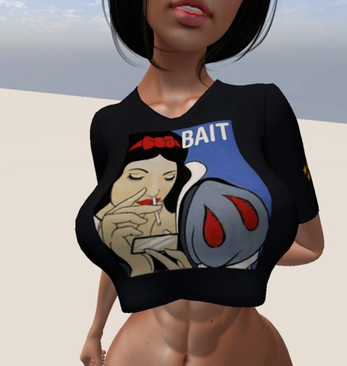 FD F Tee Black Bait SW