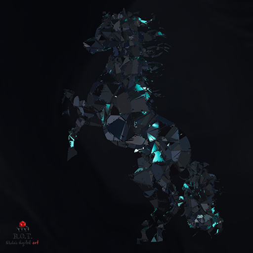 R.O.T.  Studio's. - Quality 100% mesh  - horse fh fp