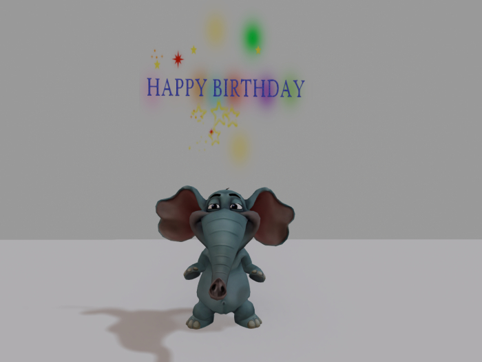 Happy Birthday Elephant