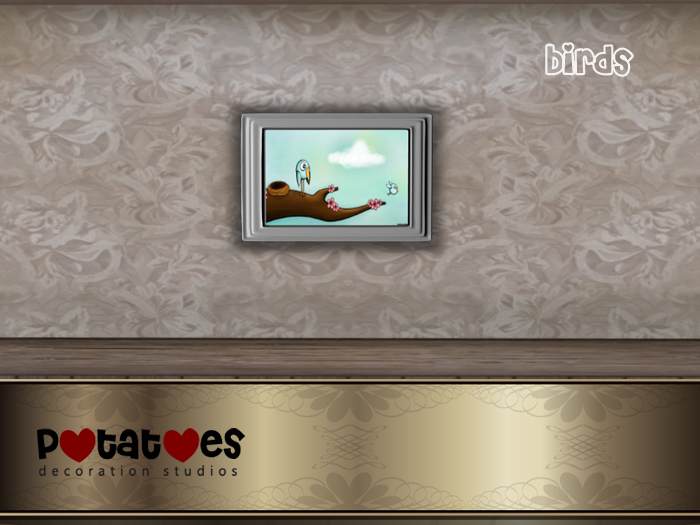 Potatoes Decoration -  Birds