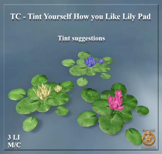 TC - Tint Yourself How you Like Lily Pad PROMO