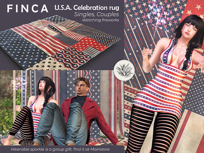 FINCA - U.S.A Celebration Rug