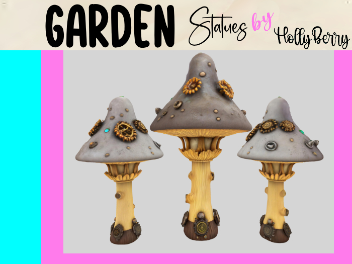 HB: Steampunk Mushroom J FuLL PERM