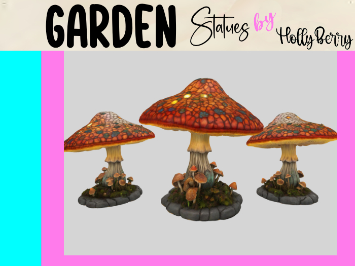 HB: Stained Glass Mushroom A FuLL PERM
