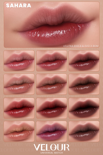 VELOUR "SAHARA" FADED LIPSTICK