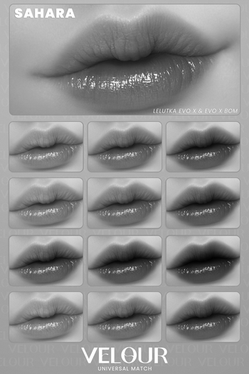 VELOUR "SAHARA" FADED LIPSTICK DEMO