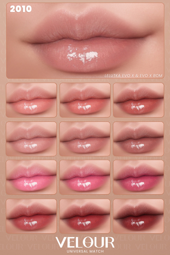 VELOUR "2010" FADED LIPSTICK