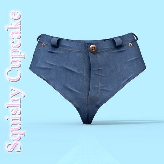 Blue Mini Shorts LaraX