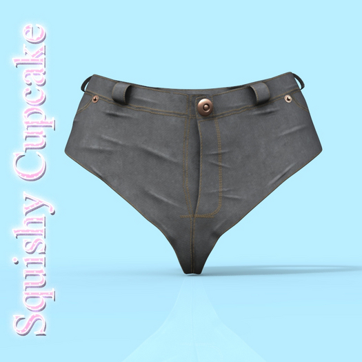 Grey Mini Shorts LaraX