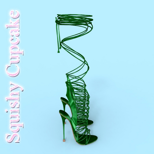 Green Tied Heels Reborn