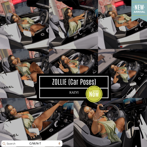 KAE: ZOLLIE -------          (Car Poses)