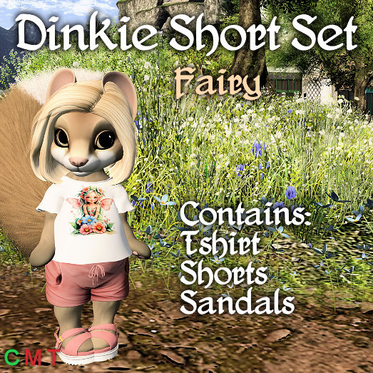 Dinkie Short Set Fairy