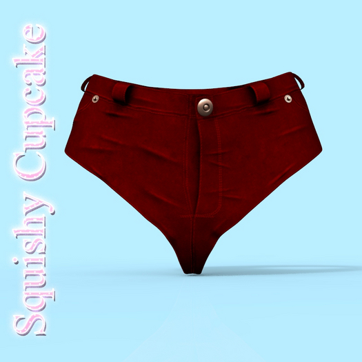 Red Mini Shorts Reborn