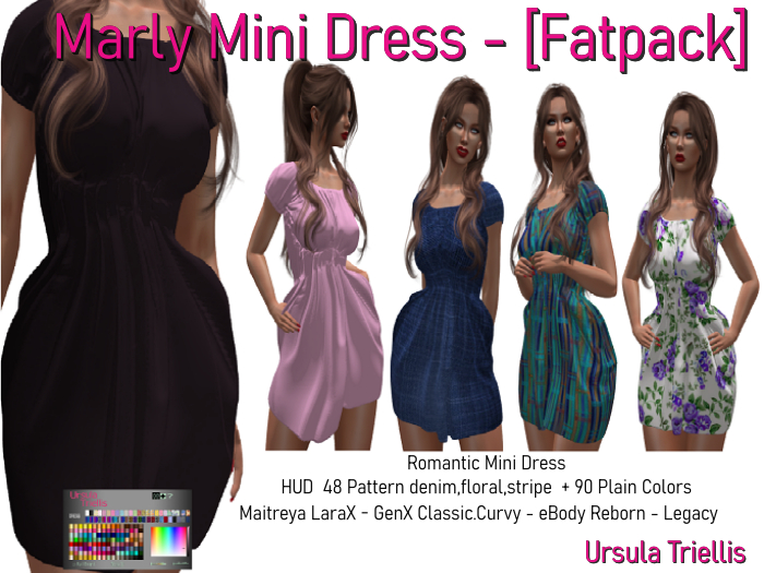 7200 Marly Mini Dress - [Fatpack]
