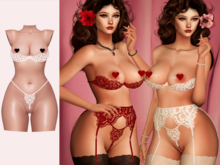 PALOMA WHITE ebody lingerie juicy rolls lingerie legacy perky lingerie nhumana lingerie