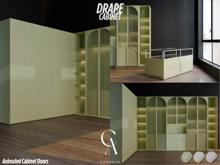 Drape Cabinet - CANARUN - (Rezzme)