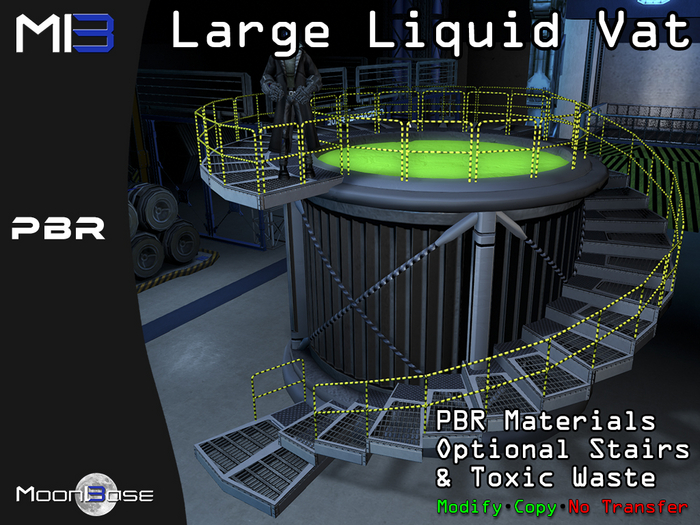 [MB3] Large Liquid Vat (PBR)