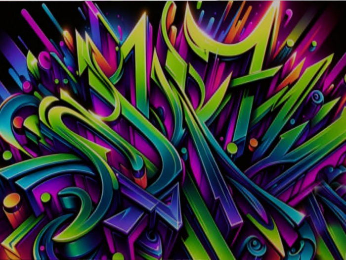 Graffiti Abstract Texture