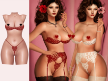 PALOMA RED Legacy Lingerie Belleza GenX Classic Lingerie The V Lingerie Kupra Lingerie