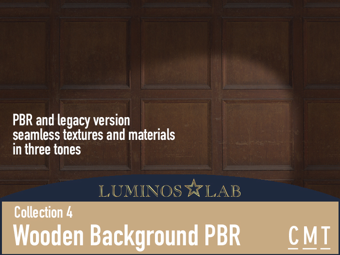 LL Wooden Background PBR (coll4) Full Perm