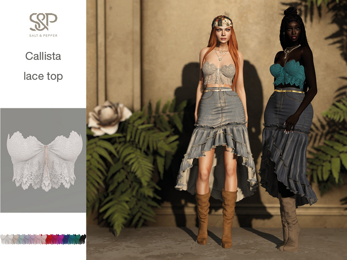 S&P Callista lace top Legacy