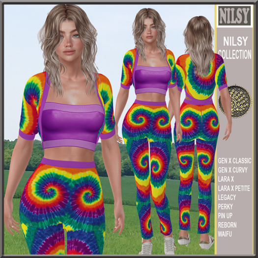 TYE DYE PRIDE OUTFIT