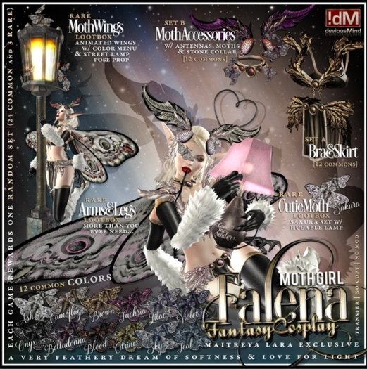 !dM Falena **MOTHWINGS** LOOTBOX RARE