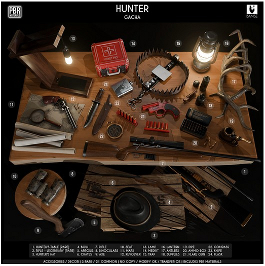 9. BAMSE : Hunter - Axe