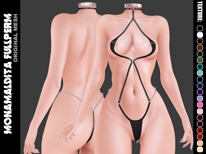 185 - MONAMALDITA - Texture Silk - Bodysuit