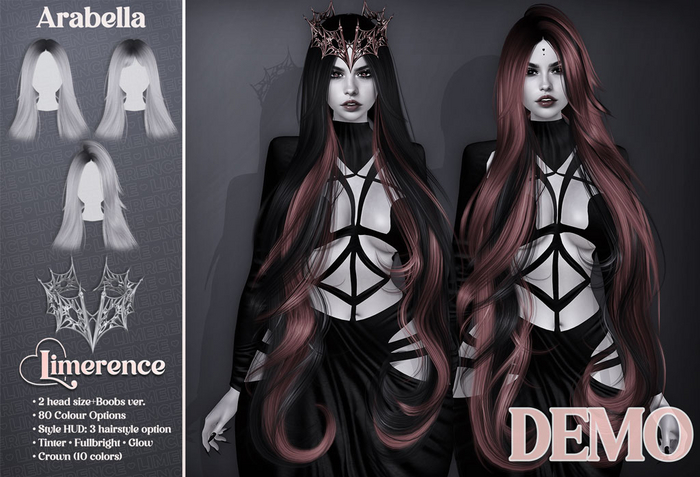 {Limerence} DEMO Arabella hair-Fatpack