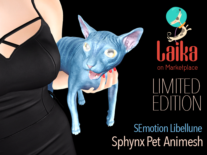 SEmotion Libellune Sphynx Pet Animesh LIMITED