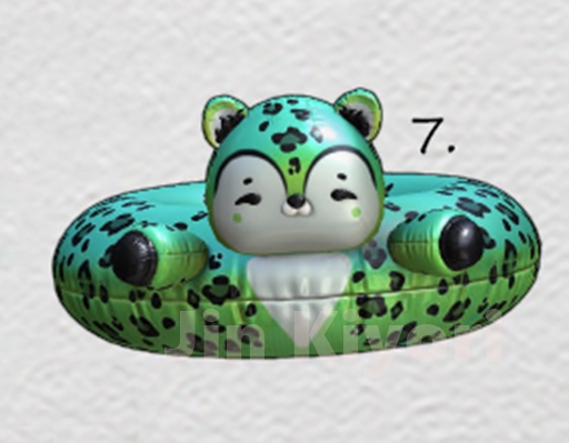 7.YOKAI - Kawaii Floats pt. II - Mermaid Leopard