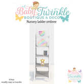 nursery ladder ombree