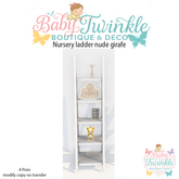 nursery ladder nude girafe