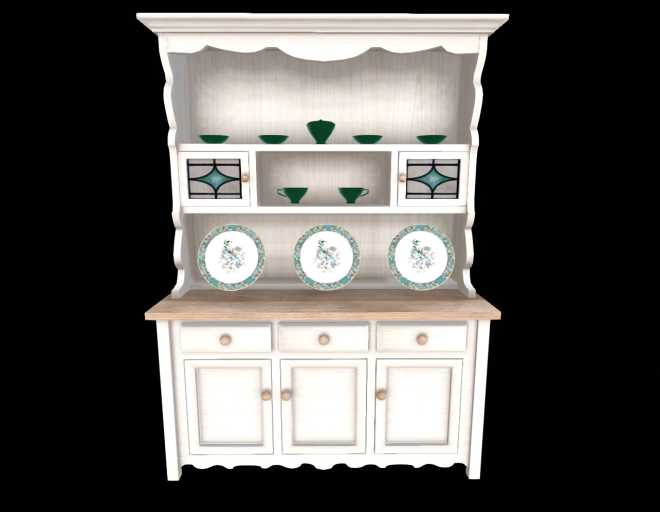 Hutch-Green Dishes
