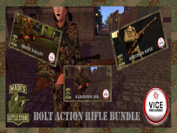 MLS VICE  Bolt Action Rifle bundle  (Unpack)