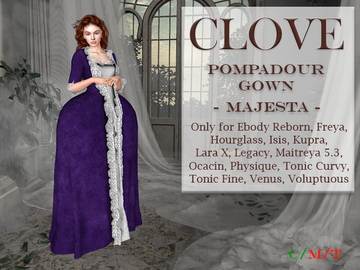Pompadour Gown: Majesta
