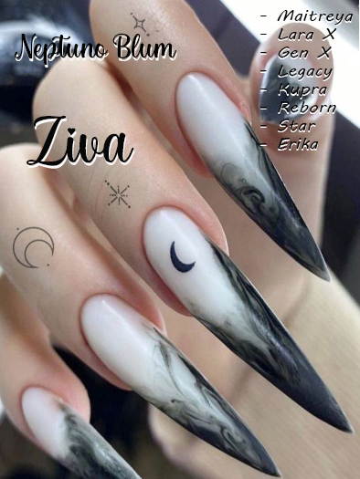 NB*  ZIVA NAILS STILETTO