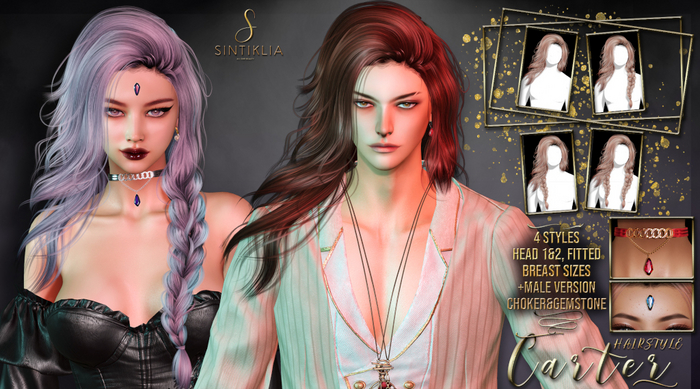 Sintiklia - Hair Carter - Blondes&Reds