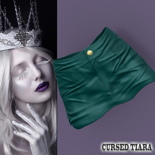 Emerald Button Skirt Legacy
